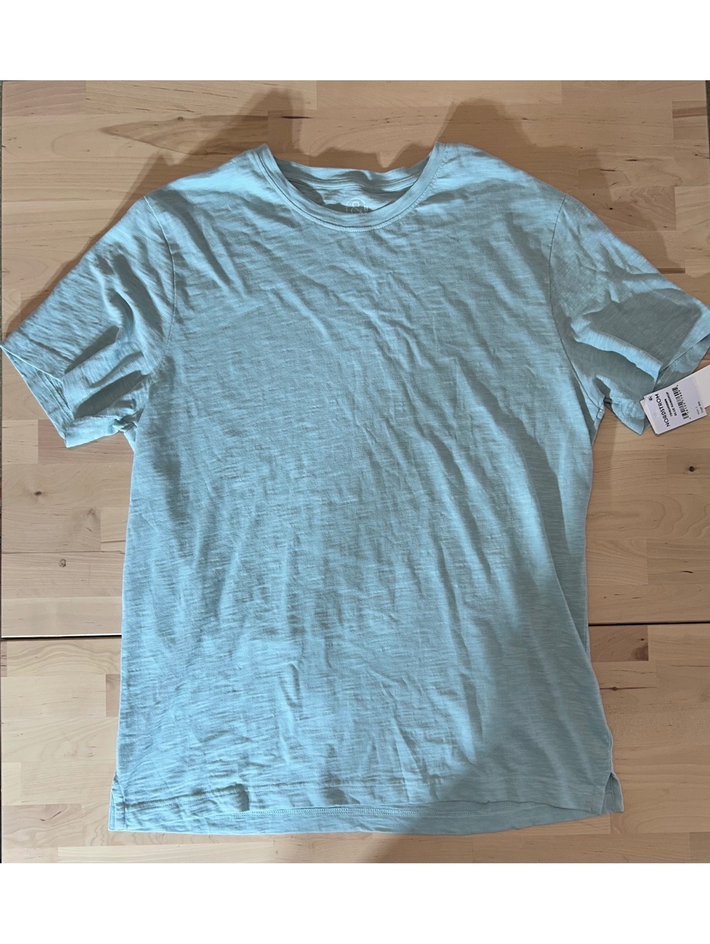 NWT Treasure & Bond Blue Raindrop Short Sleeve T-Shirt Size Large